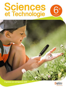 Sciences et Technologie 6e Manuel