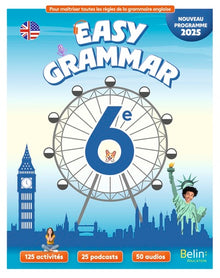 Cahier anglais 6e Easy Grammar