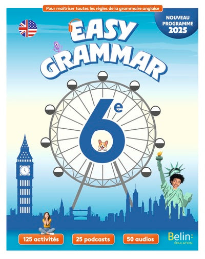 Cahier anglais 6e Easy Grammar