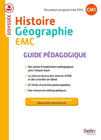 Odyssée - Guide pédagogique CM1 nouvelle édition 2024