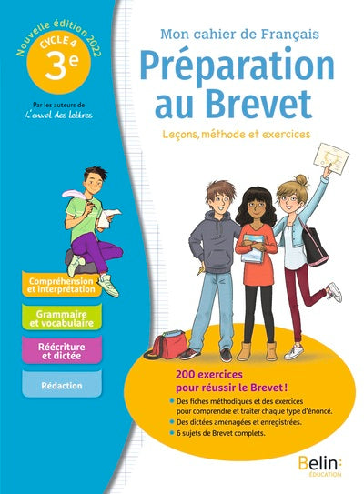 Mon cahier de français - spécial brevet 2022
