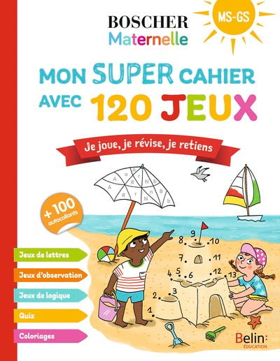 Mon super cahier avec 120 jeux