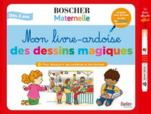 Mon livre-ardoise des dessins magiques - Pour découvrir les nombres et les formes