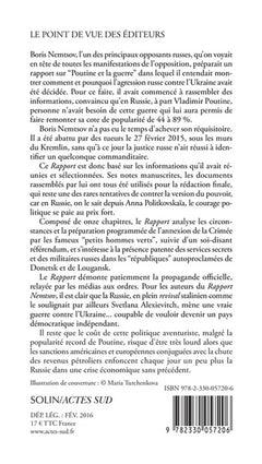 Le rapport Nemtsov