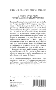 Choc des civilisations pour un ascenseur Piazza Vittorio