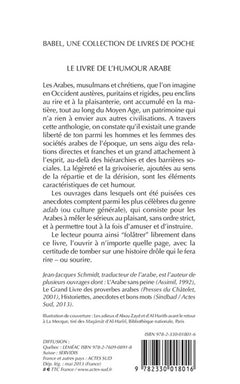 Le livre de l'humour arabe