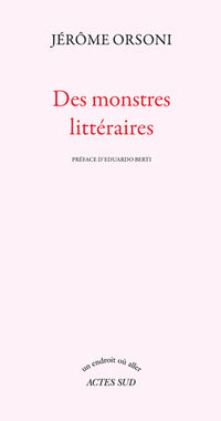 Des monstres littéraires
