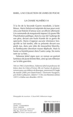 La Chaise numéro 14