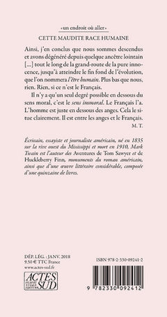 cette maudite race humaine