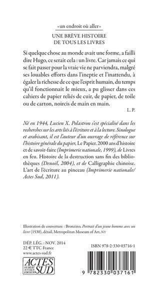 Une brève histoire de tous les livres