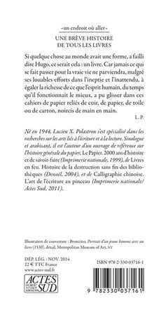 Une brève histoire de tous les livres