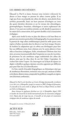 Les arbres des déserts
