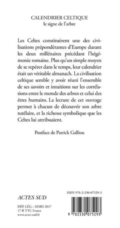 CALENDRIER CELTIQUE, LE SIGNE DE L'ARBRE