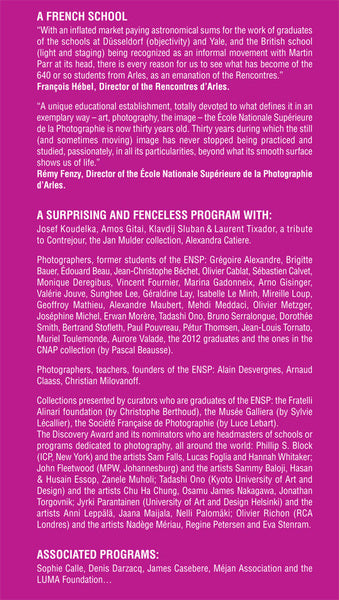 43e rencontres internationales de la photographie