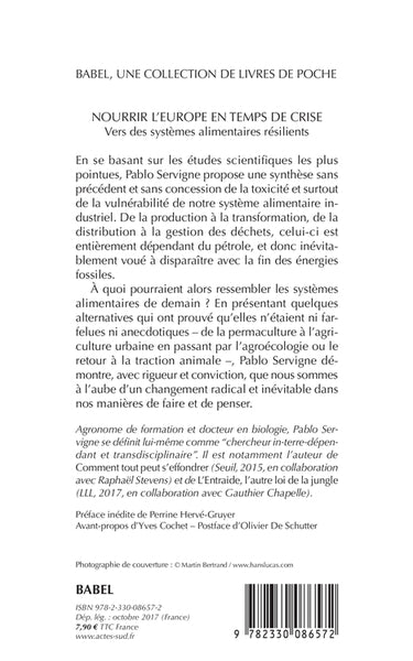 Nourrir l'Europe en temps de crise