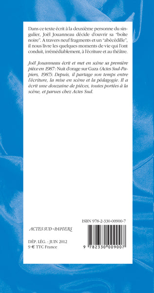 Post-scriptum: Aux sources d'une écriture