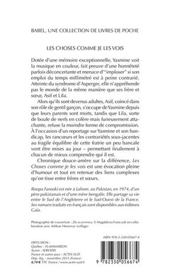 Les Choses comme je les vois