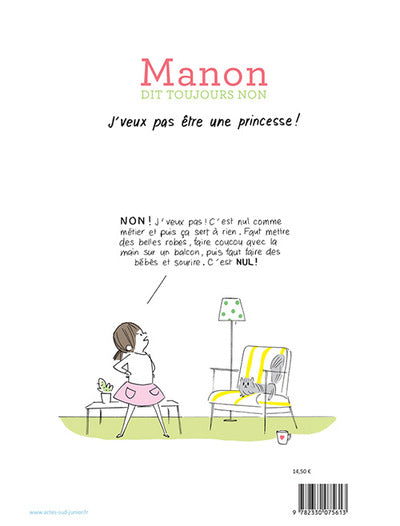 Manon dit toujours Non: Je ne veux pas être une princesse