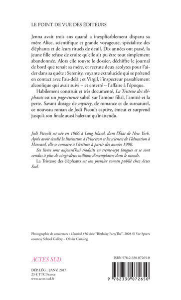 La tristesse des éléphants