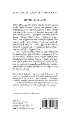 Les adieux à l'Empire