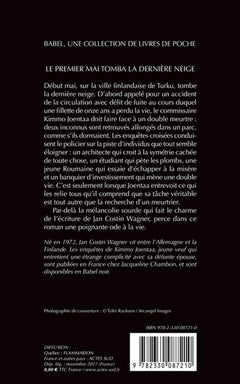 Le premier mai tomba la dernière neige