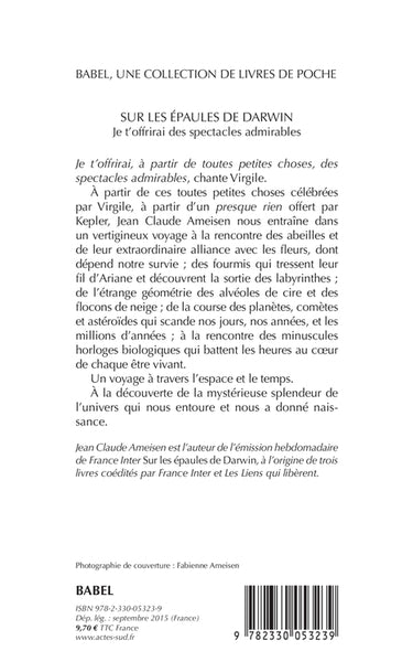 Sur les épaules de Darwin Vol. 2