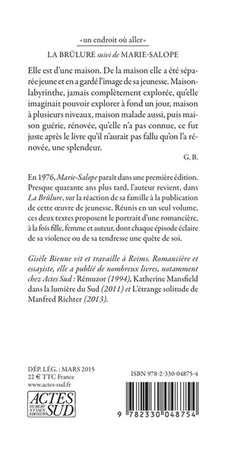 La brûlure suivi de Marie-Salope