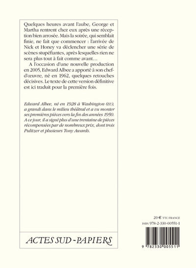 Qui a peur de Virginia Woolf ?