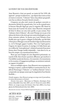 Voyages avec l'absente