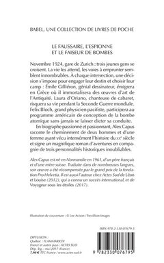 Le faussaire, l'espionne et le faiseur de bombes