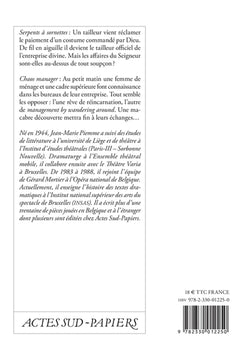 Serpents à sornettes suivi de Chaos manager