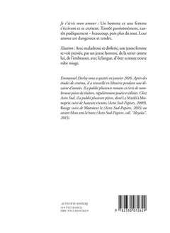 Je t'écris mon amour suivi de Xitation