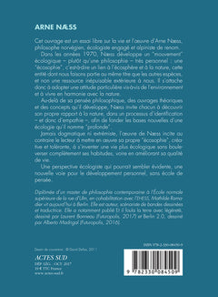 arne næss, pour une écologie joyeuse