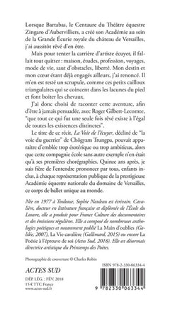 La voie de l'écuyer