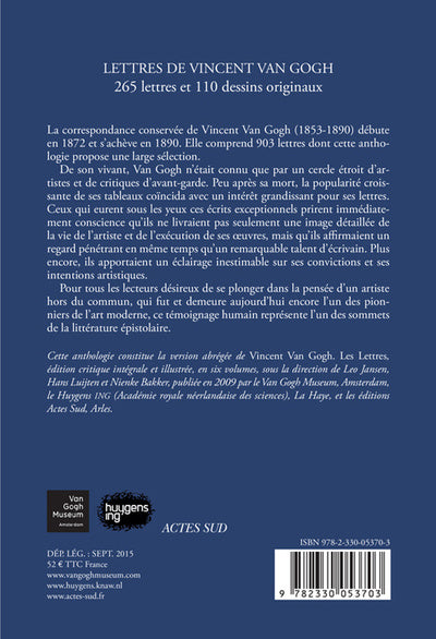 Lettres de Van Gogh