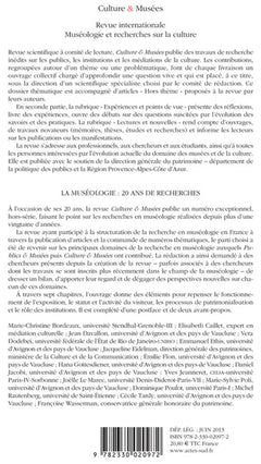 Revue Culture et Musées Hors-série