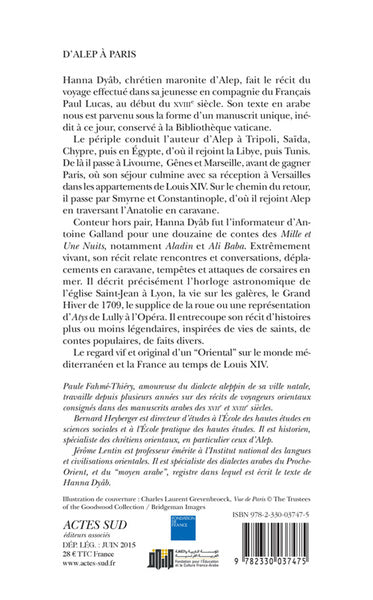 D'Alep à Paris