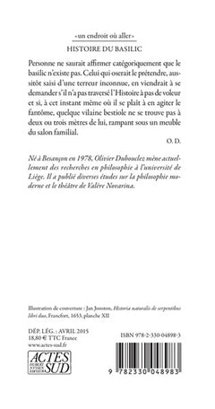 Histoire du basilic