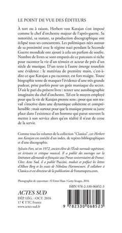 Herbert von Karajan: Une autobiographie imaginaire