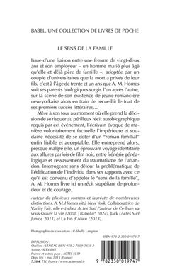 Le sens de la famille