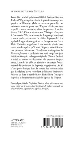 Trois opéras de Richard Wagner