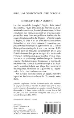 Le Triomphe de la cupidité