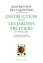 Instruction pour les jardins fruitiers et potagers