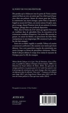 Humeur noire à Venise