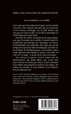 Aux animaux la guerre