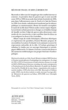 Récits de villes : d'Aden à Beyrouth
