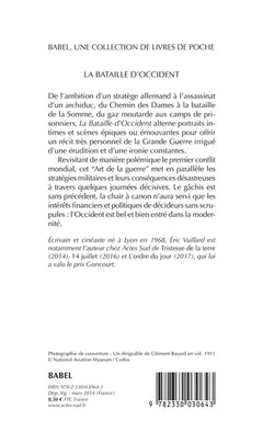 La bataille d'Occident