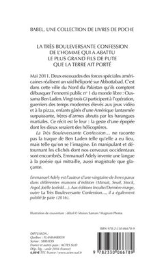 La Très Bouleversante Confession de l'homme qui a abattu le plus grand fils de pute...