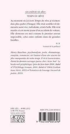 Temps du rêve