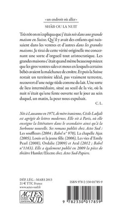 Shâb ou la nuit